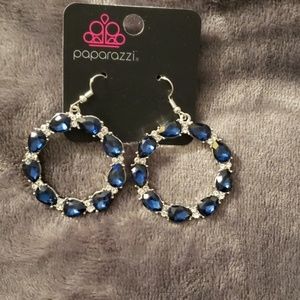 Ring around the rhinestones earrings